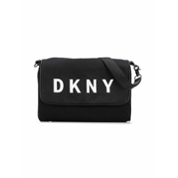 Dkny Kids Bolsa tiracolo com estampa de logo - Preto