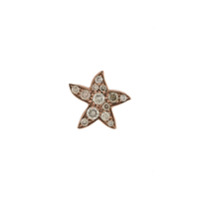 Dodo Brinco único estrela do mar de ouro rosé 9k - Dourado