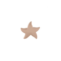 Dodo Brinco único estrela do mar de ouro rosé 9k - Dourado