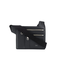 Dolce & Gabbana angular multi-zip leather belt bag - Preto