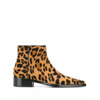 Dolce & Gabbana Ankle boot animal print - Marrom