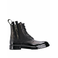 Dolce & Gabbana Ankle boot com amarração - Preto