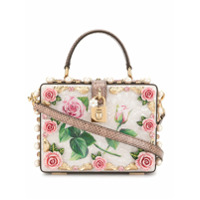 Dolce & Gabbana Bolsa com aplicação floral - Rosa
