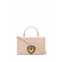 Dolce & Gabbana Bolsa Devotion de couro matelassê - Rosa