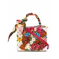 Dolce & Gabbana Bolsa Dolce com aplicação floral - Neutro
