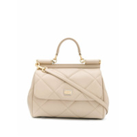 Dolce & Gabbana Bolsa média Sicily matelassê - Neutro