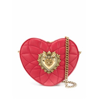 Dolce & Gabbana Bolsa tiracolo com formato de corações - Vermelho