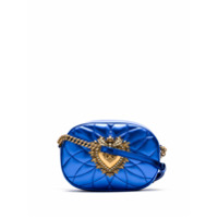 Dolce & Gabbana Bolsa tiracolo de couro matelassê - Azul