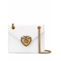 Dolce & Gabbana Bolsa tiracolo Devotion de couro - Branco
