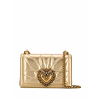 Dolce & Gabbana Bolsa tiracolo Devotion média - Dourado