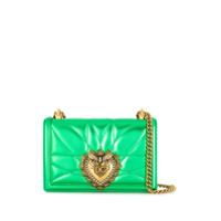 Dolce & Gabbana Bolsa tiracolo Devotion média - Verde