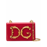 Dolce & Gabbana Bolsa tiracolo DG Girls com logo - Vermelho