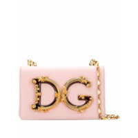 Dolce & Gabbana Bolsa tiracolo DG Girls - Rosa
