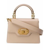 Dolce & Gabbana Bolsa tote Welcome de couro - Neutro