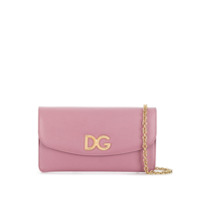 Dolce & Gabbana Bolsa transversal com logo - Rosa