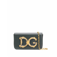 Dolce & Gabbana Bolsa transversal DG Girls - Verde