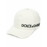 Dolce & Gabbana Boné com estampa de logo - Neutro