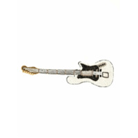 Dolce & Gabbana Broche metálico Guitar - Branco