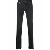 Dolce & Gabbana Calça jeans skinny cintura média - Preto