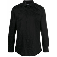 Dolce & Gabbana Camisa com estampa barroca - Preto