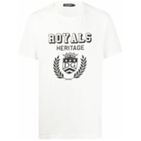Dolce & Gabbana Camiseta com estampa Army - Branco