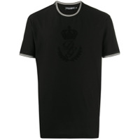 Dolce & Gabbana Camiseta com estampa de logo - Preto