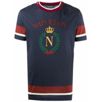 Dolce & Gabbana Camiseta com estampa Napoleon - Azul