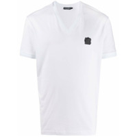 Dolce & Gabbana Camiseta com patch de logo - Branco