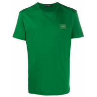 Dolce & Gabbana Camiseta com patch de logo - Verde