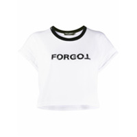 Dolce & Gabbana Camiseta cropped com estampa - Branco