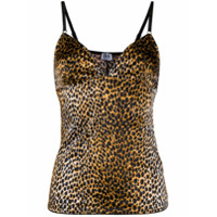 Dolce & Gabbana Camisola com estampa de leopardo - Marrom