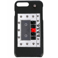 Dolce & Gabbana Capa para iPhone 7 'cassette' - Preto