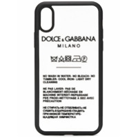 Dolce & Gabbana Capa para iPhone XS - Branco