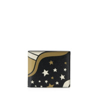 Dolce & Gabbana Carteira com estampa de estrela e cometa - Preto