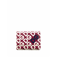 Dolce & Gabbana Carteira Dauphine DG pequena com logo - Vermelho