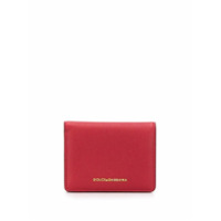 Dolce & Gabbana Carteira pequena com logo - Vermelho