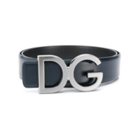 Dolce & Gabbana Cinto com logo e fivela - Preto