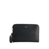 Dolce & Gabbana Clutch com estampa de logo - Preto