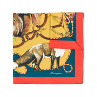 Dolce & Gabbana Echarpe com padronagem animal - Amarelo