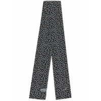 Dolce & Gabbana Estola com estampa de poás - Preto