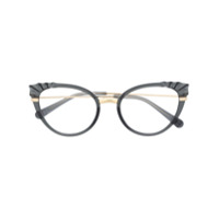 Dolce & Gabbana Eyewear Armação de óculos gatinho - Preto