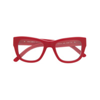 Dolce & Gabbana Eyewear Armação de óculos quadrada - Vermelho