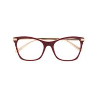 Dolce & Gabbana Eyewear Armação de óculos quadrada - Vermelho
