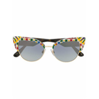 Dolce & Gabbana Eyewear cat-eye sunglasses - Branco