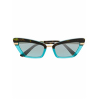 Dolce & Gabbana Eyewear geometric cat-eye sunglasses - Azul
