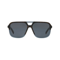 Dolce & Gabbana Eyewear Óculos de sol aviador - Marrom