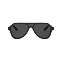 Dolce & Gabbana Eyewear Óculos de sol aviador - Preto
