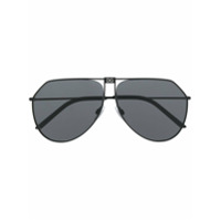 Dolce & Gabbana Eyewear Óculos de sol aviador slim - Preto