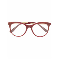 Dolce & Gabbana Eyewear Óculos de sol gatinho com brilho - Vermelho