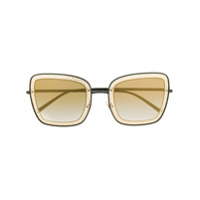 Dolce & Gabbana Eyewear Óculos de sol ornamentado - Preto